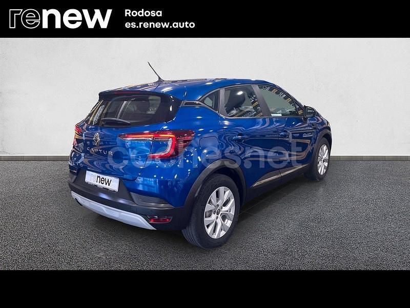 Usado Renault Captur Intens 100 CV (73 kW) 2020 Azul SUV