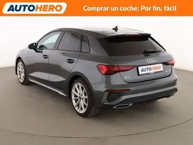 Usado Audi A3 e-tron S-Line 150 CV (110 kW) 2023 Gris Utilitario