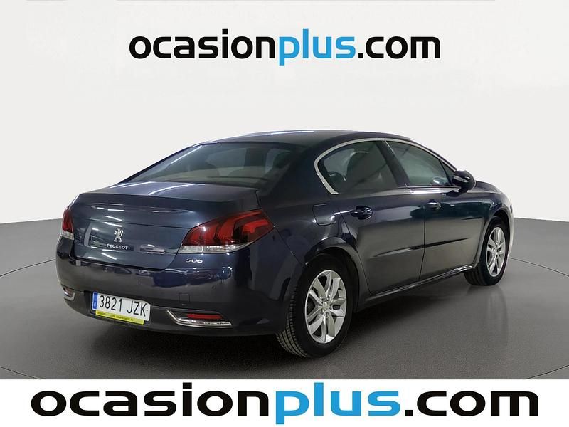 Usado Peugeot 508 Active 120 CV (88 kW) 2017 Azul Berlina