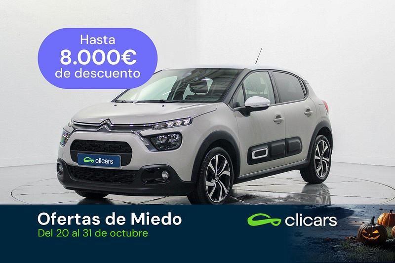 Beige Usado 2022 Citroën C3 PureTech Utilitario | 11.290 € (Precio justo) - Imagen 1/4
