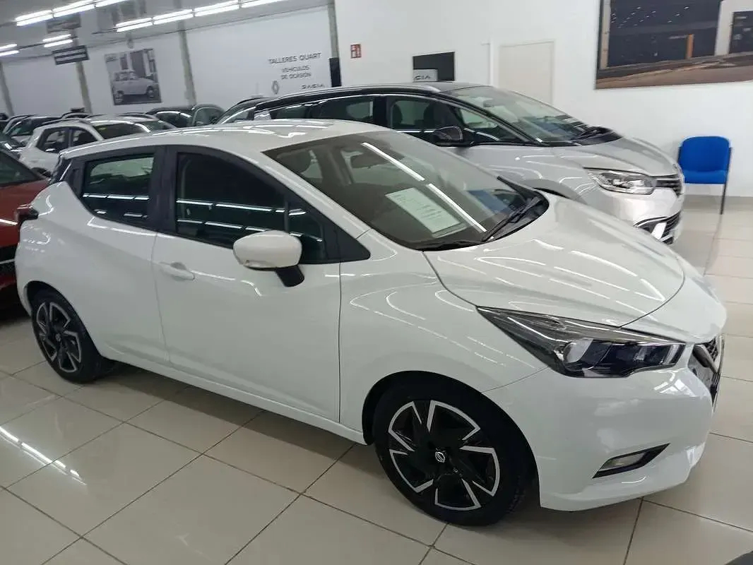 Brugt Nissan Micra Acenta 92 HK (67 kW) 2022 Hvid Hatchback