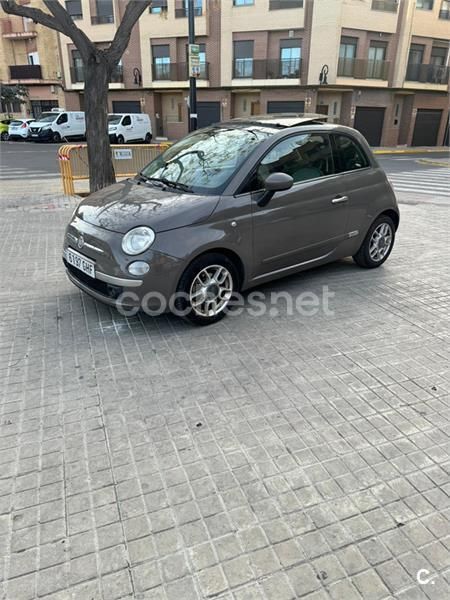 Usado Fiat 500 Lounge 100 CV (73 kW) 2008 Gris / plata Berlina