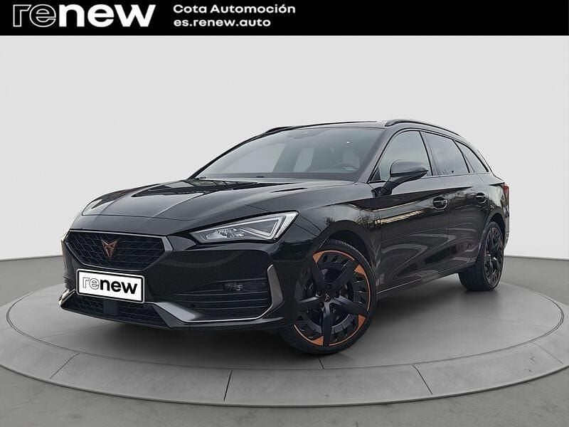 Negro Usado 2021 Cupra Leon VZ Familiar | 24.990 € (Precio justo) - Imagen 1/4