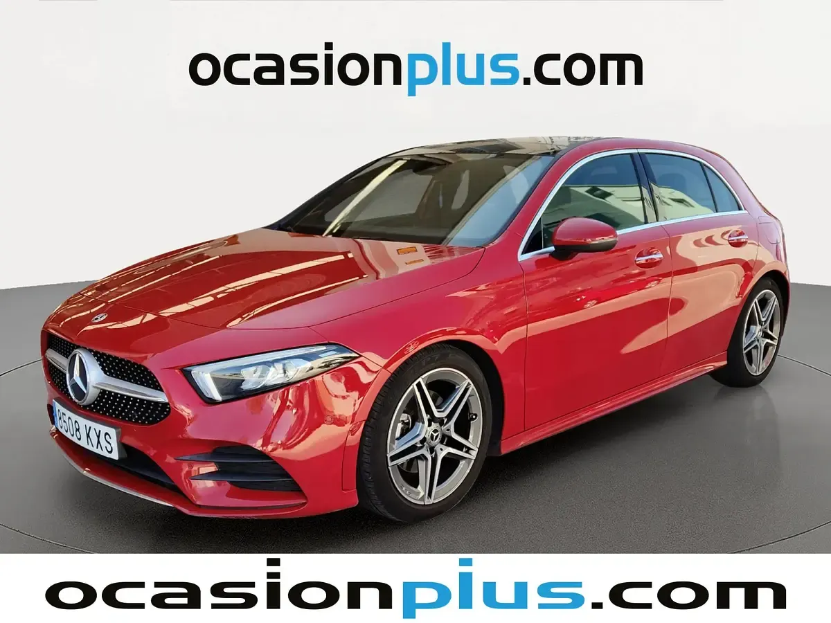 Usado Mercedes A180 AMG 136 CV (100 kW) 2019 Rojo Utilitario