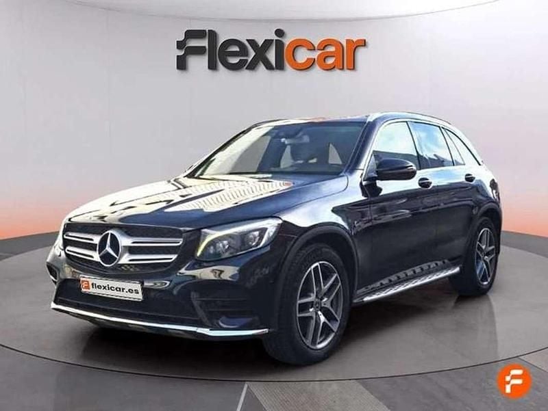 Usado Mercedes GLC250 204 CV (150 kW) 2018 Negro SUV