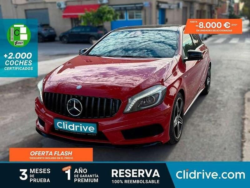 Rojo Usado 2012 Mercedes A250 Berlina | 16.390 € (Precio justo) - Imagen 1/3
