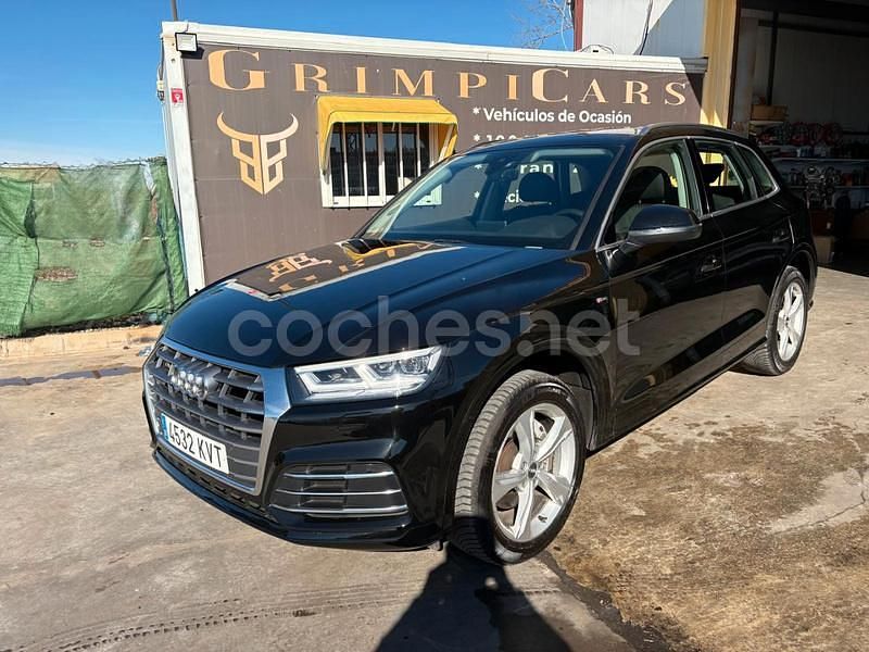 Negro Usado 2019 Audi Q5 S-Line SUV | 19.999 € (Un poco caro) - Imagen 1/4