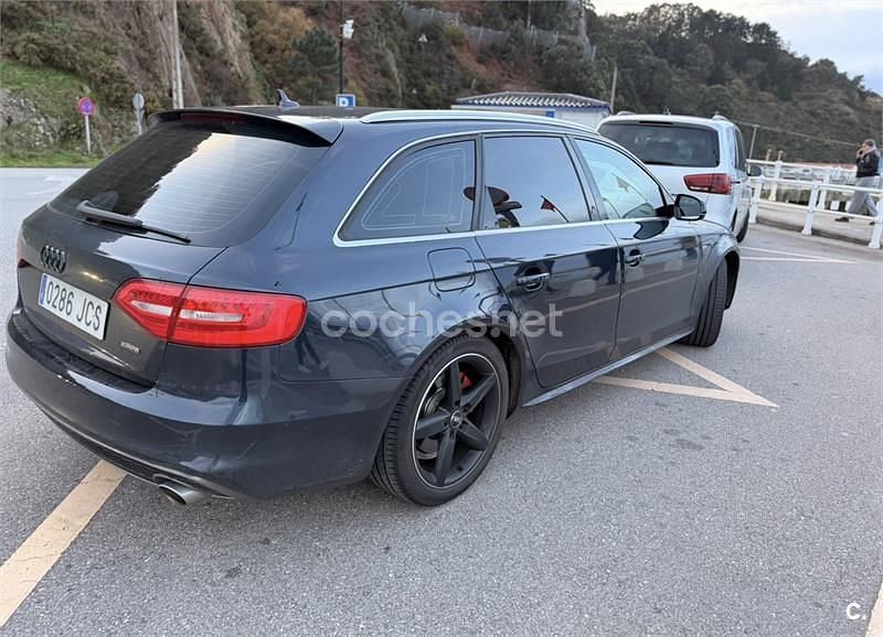 Usado Audi A4 S-Line 245 CV (180 kW) 2015 Azul Familiar