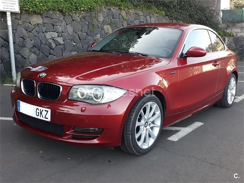Usado BMW 120 Coupé 177 CV (130 kW) 2009 Granate Coupe