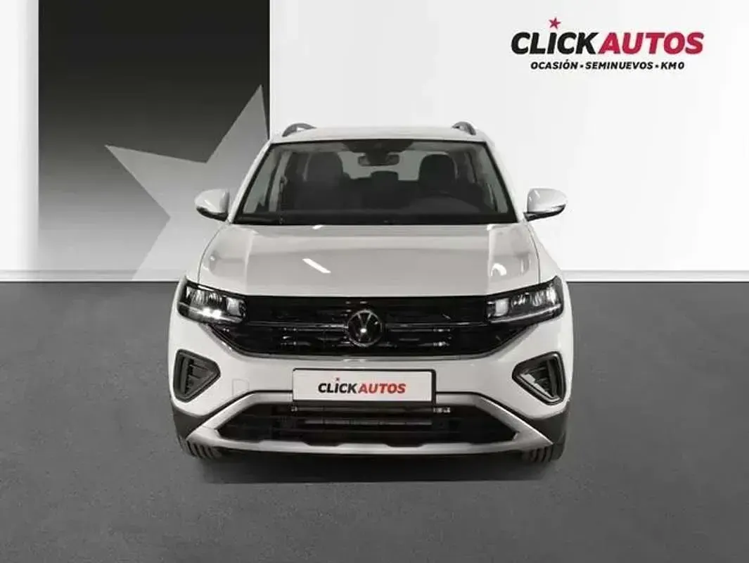 Usado VW T-Cross 95 CV (69 kW) 2025 Blanco SUV