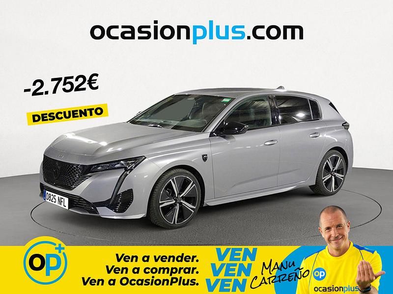 Usado Peugeot 308 GT 130 CV (95 kW) 2024 Gris
