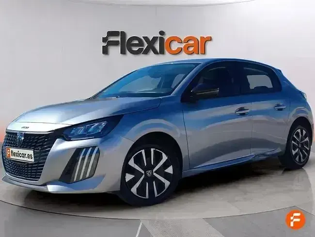 Usado Peugeot 208 Active 100 CV (73 kW) 2024 Gris Utilitario