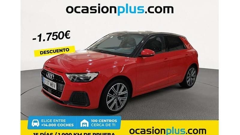 Rojo Usado 2022 Audi A1 Sportback Advanced Utilitario | 17.091 € (Precio justo) - Imagen 1/4