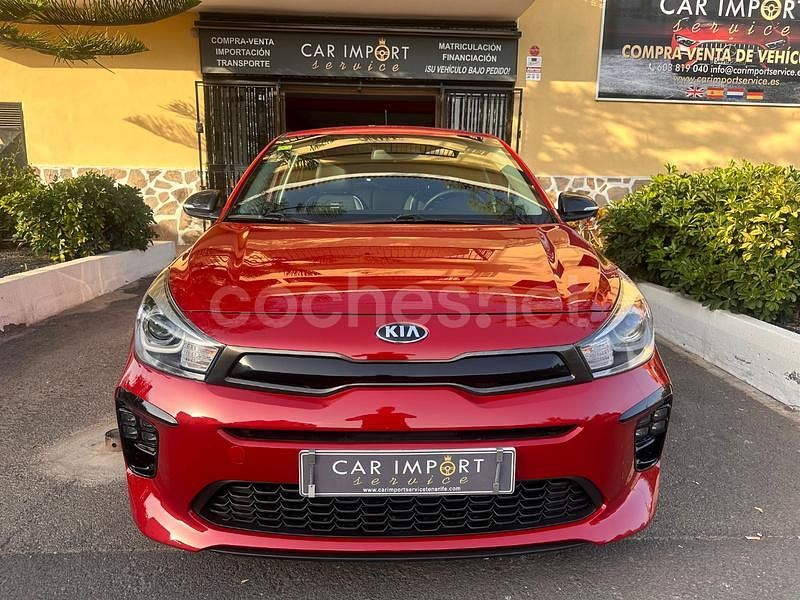 Usado Kia Rio GT-Line 100 CV (73 kW) 2020 Granate Berlina