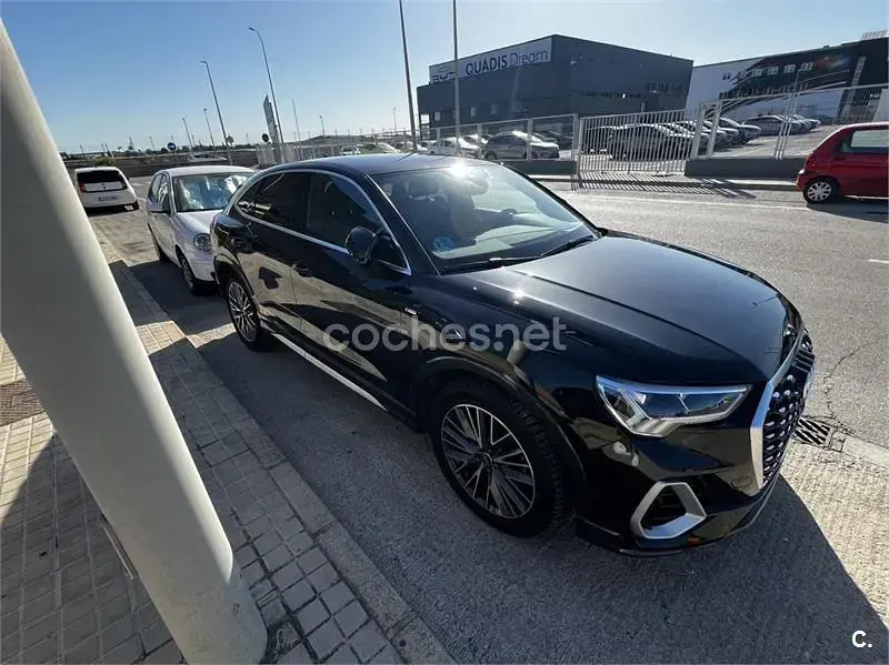 Usado Audi Q3 Sportback S-Line 150 CV (110 kW) 2022 Negro SUV