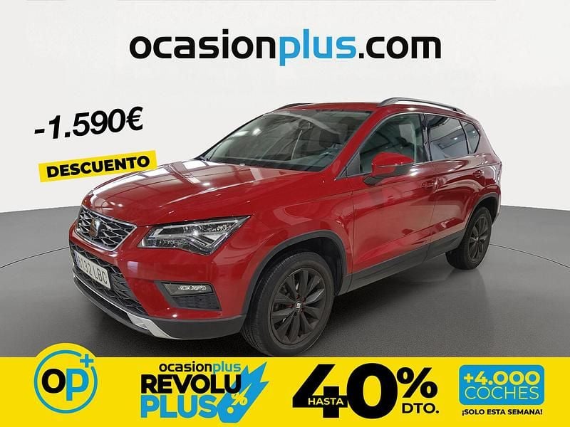Usado Seat Ateca Style 150 CV (110 kW) 2019 Rojo SUV