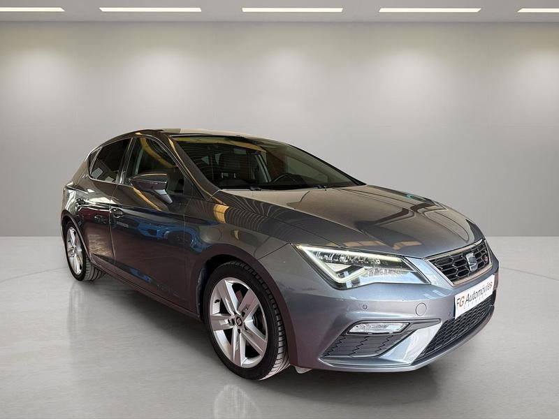 Usado Seat Leon FR 184 CV (135 kW) 2018 Gris Berlina