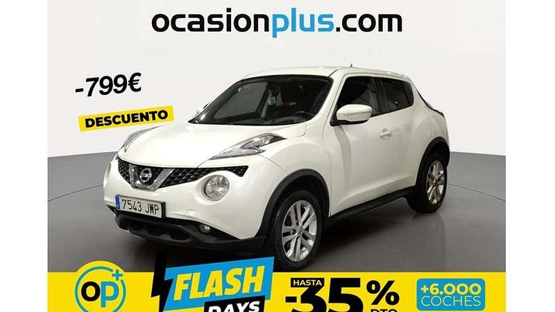 Usado Nissan Juke Acenta 110 CV (80 kW) 2017 Blanco SUV