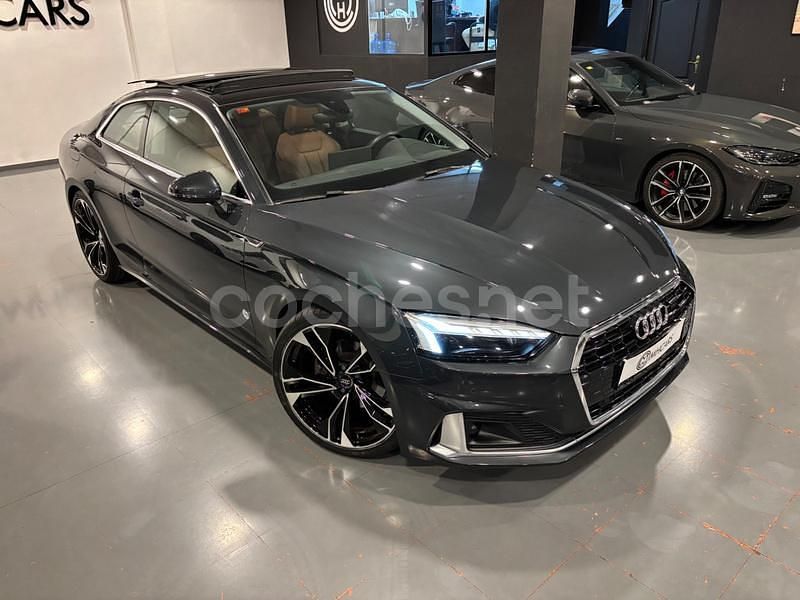 Usado Audi A5 Advanced Plus 204 CV (150 kW) 2021 Gris / plata Coupe