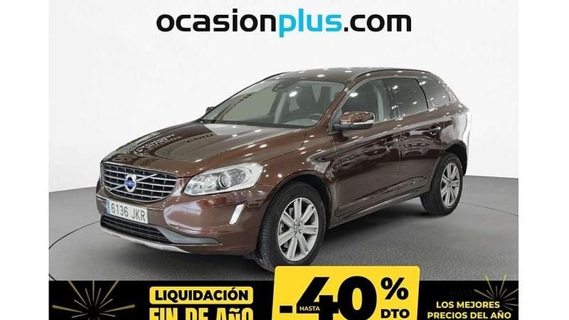 Marrón Usado 2015 Volvo XC60 Kinetic SUV | 16.290 € (Precio justo) - Imagen 1/4
