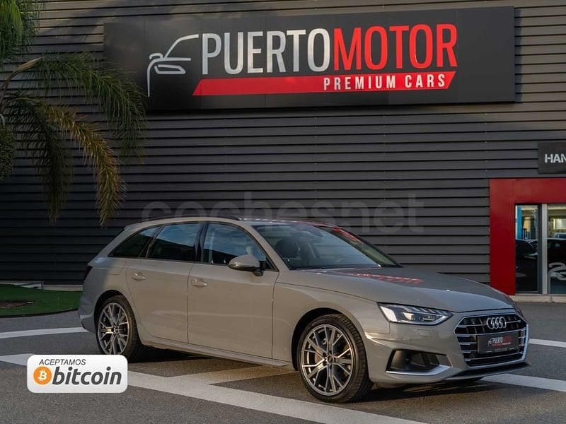 Usado Audi A4 S-Line 204 CV (150 kW) 2023 Gris / plata Familiar
