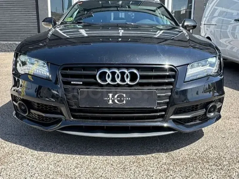 Usado Audi A7 Sportback S-Line 313 CV (230 kW) 2014 Negro Utilitario