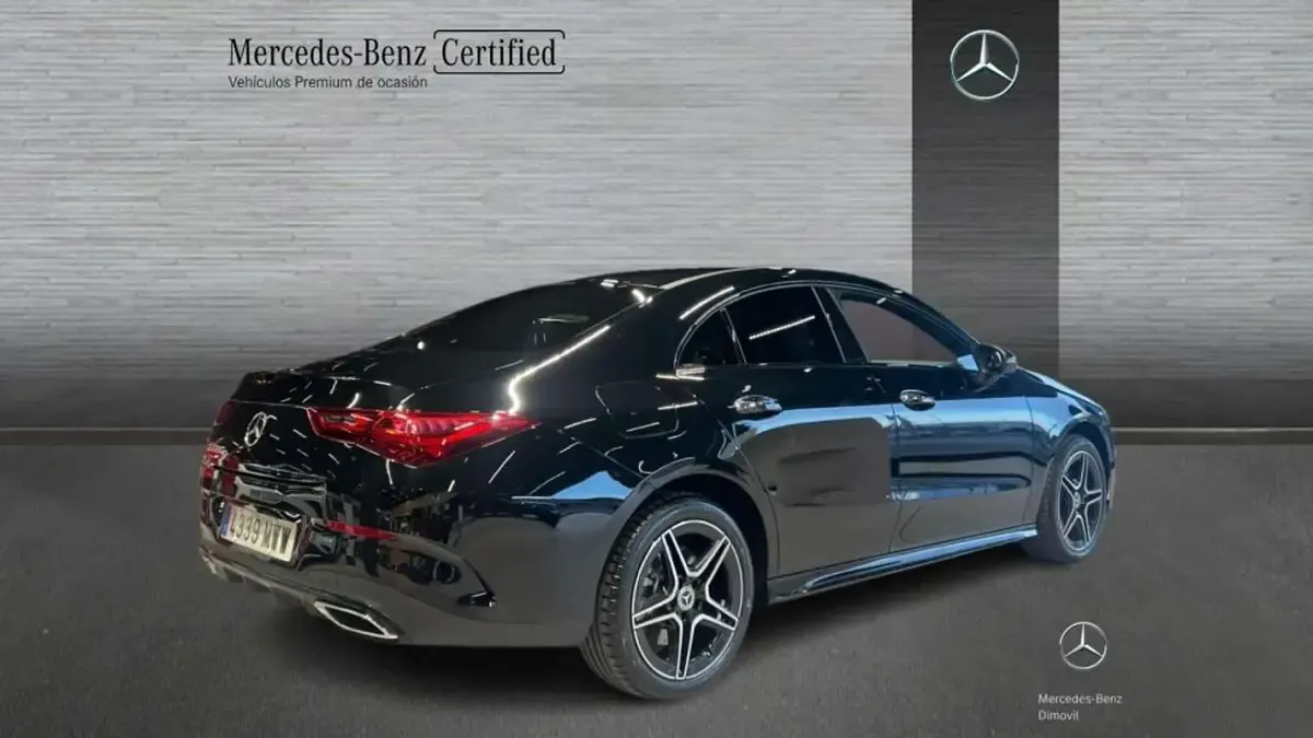 Usado Mercedes CLA250e 218 CV (160 kW) 2024 Negro Coupe