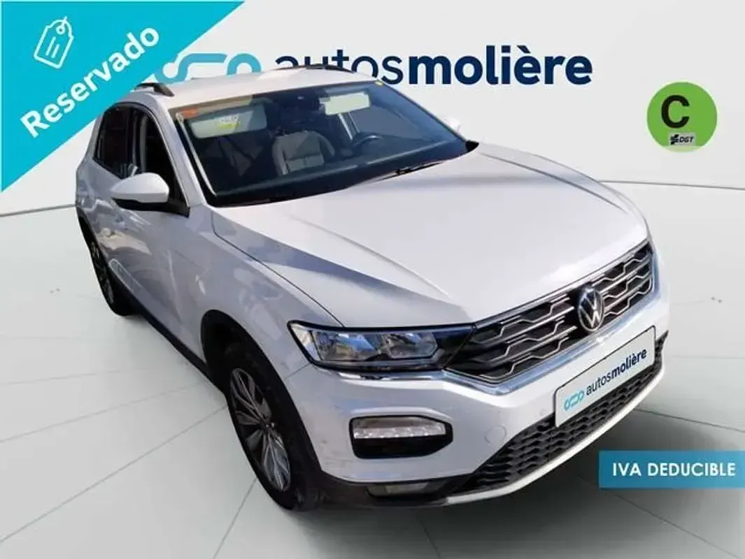 Usado VW T-Roc Advance 110 CV (80 kW) 2021 Blanco SUV
