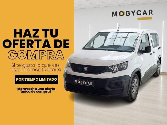 Blanco Usado 2023 Peugeot e-Rifter Active Monovolumen | 23.900 € (Precio justo) - Imagen 1/4