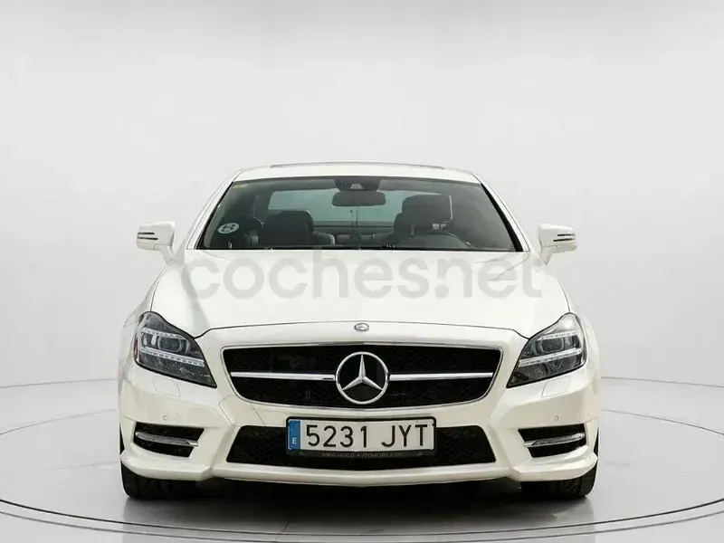 Usado Mercedes CLS350 265 CV (194 kW) 2012 Blanco Coupe