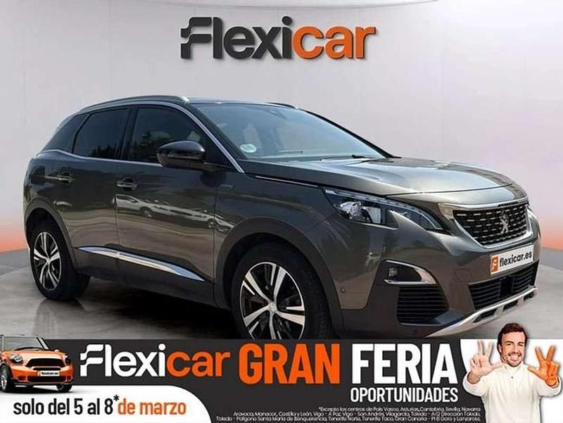 Usado Peugeot 3008 Allure 180 CV (132 kW) 2019 Gris SUV