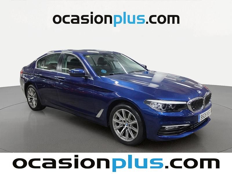 Usado BMW 520 190 CV (139 kW) 2017 Azul Berlina
