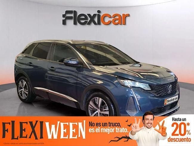 Azul Usado 2021 Peugeot 3008 Allure SUV | 18.790 € (Buen precio) - Imagen 1/4