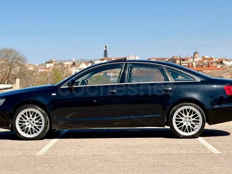 Usado Audi A6 S-Line 350 CV (257 kW) 2006 Negro Berlina