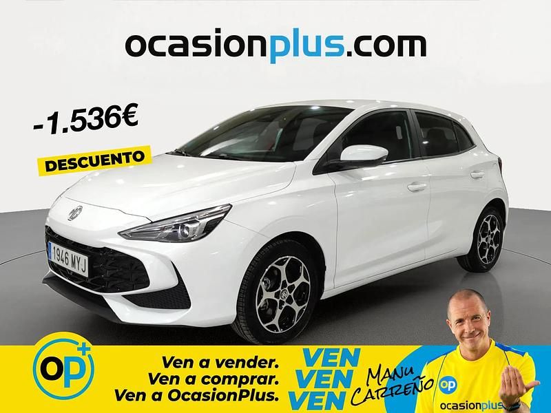 Używany MG MG3 Comfort 195 KM (143 kW) 2025 Biały Hatchback