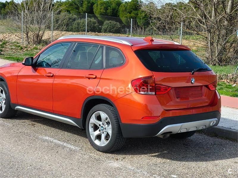 Usado BMW X1 xLine 143 CV (105 kW) 2013 Naranja SUV