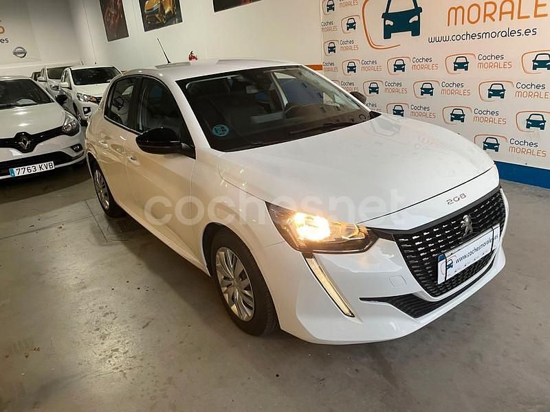 Usado Peugeot 208 Active 100 CV (73 kW) 2022 Blanco Utilitario