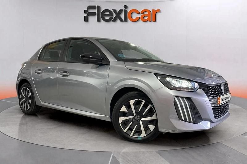 Gris Usado 2024 Peugeot 208 Active Utilitario | 14.390 € (Precio justo) - Imagen 1/4