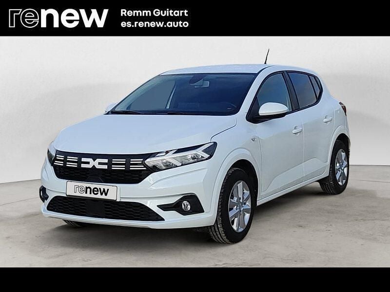 Blanco Usado 2023 Dacia Sandero Expression Berlina | 13.500 € (Buen precio) - Imagen 1/4