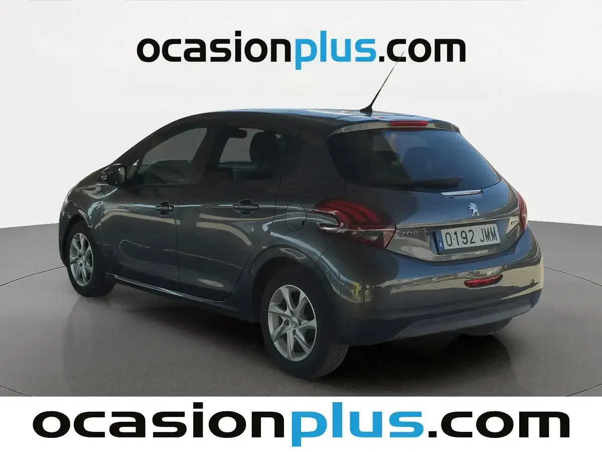 Usado Peugeot 208 Active 82 CV (60 kW) 2016 Gris Utilitario