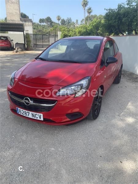 Rojo Usado 2016 Opel Corsa Selective Berlina | 8000 € (Buen precio) - Imagen 1/4