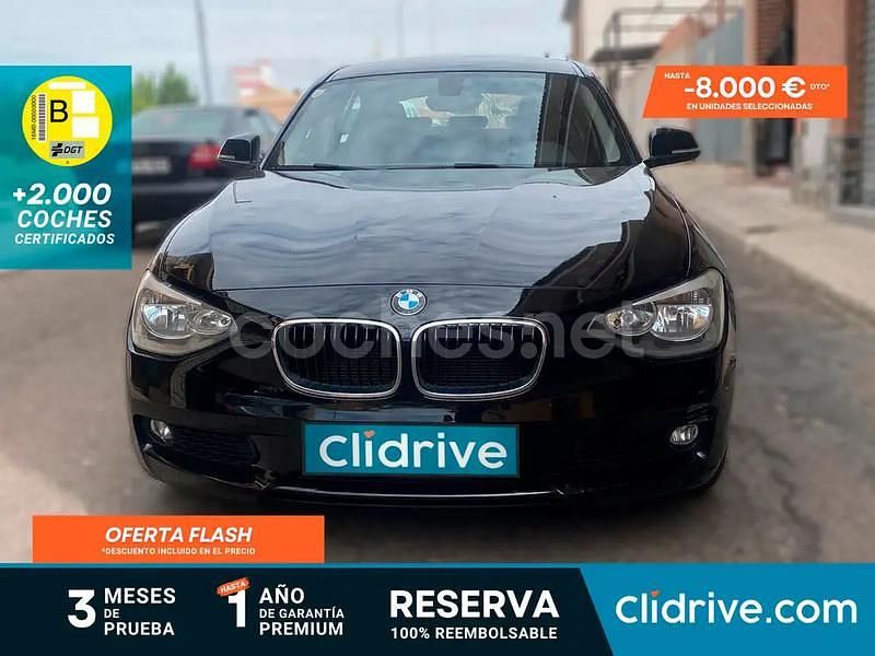 Negro Usado 2014 BMW 114 Utilitario | 10.290 € (Un poco caro) - Imagen 1/3