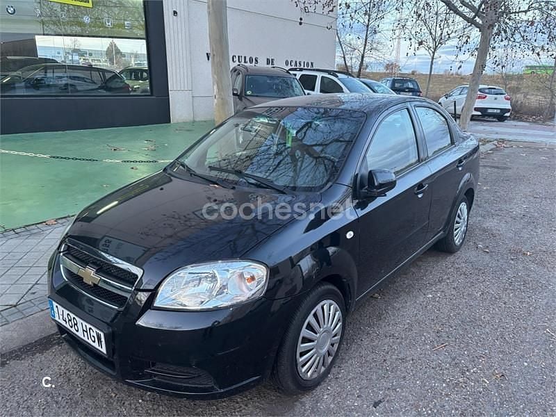 Usado Chevrolet Aveo LS 86 CV (63 kW) 2011 Negro Berlina