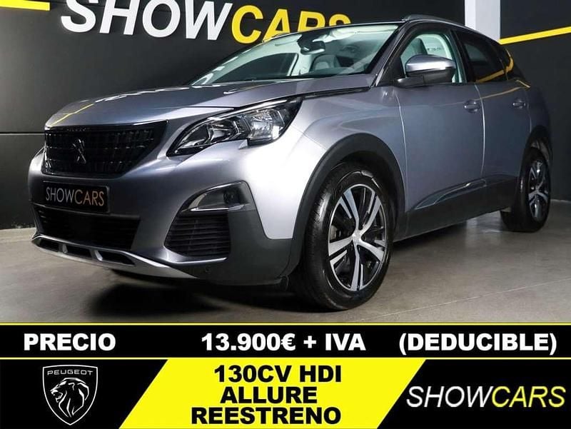 Usado Peugeot 3008 Allure 131 CV (96 kW) 2020 Gris SUV
