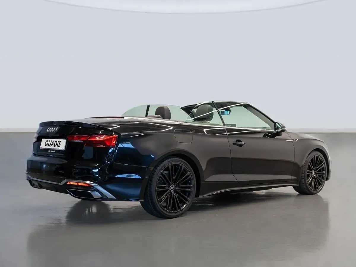 Usado Audi A5 Cabriolet S-Line 163 CV (119 kW) 2020 Negro Descapotable