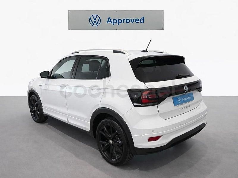 Usado VW T-Cross Sportline 110 CV (80 kW) 2022 Blanco SUV