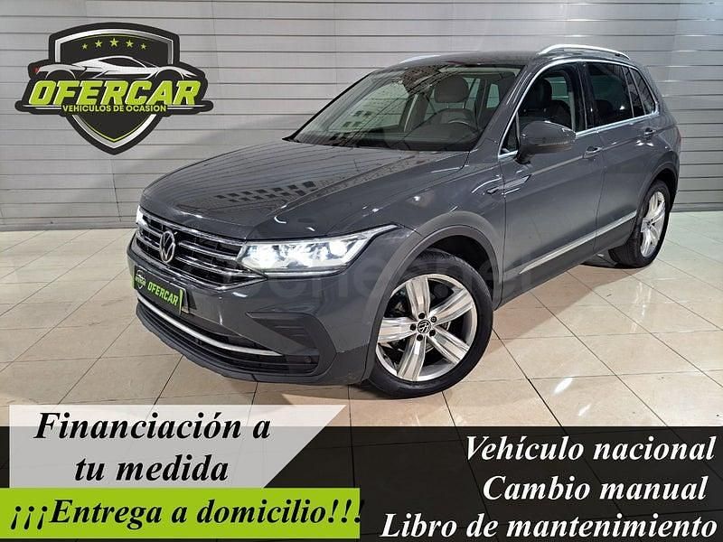 Usado VW Tiguan Life 130 CV (95 kW) 2022 Gris / plata SUV