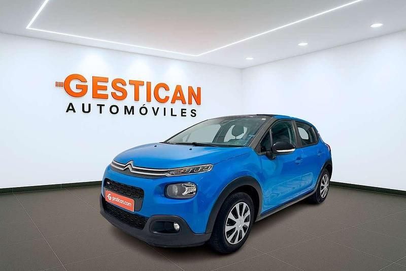 Azul Usado 2017 Citroën C3 Feel Utilitario | 5990 € (Buen precio) - Imagen 1/4
