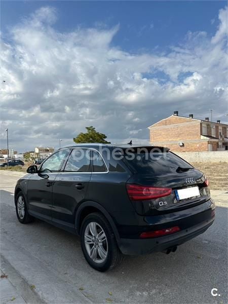 Usado Audi Q3 S-Line 140 CV (102 kW) 2012 Negro SUV