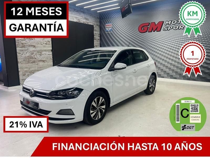 Blanco Usado 2021 VW Polo Advance Berlina | 15.900 € (Precio justo) - Imagen 1/4